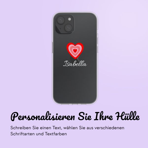 Hülle mit eigenem Foto und/oder Text Apple iPhone 15 - Hartje