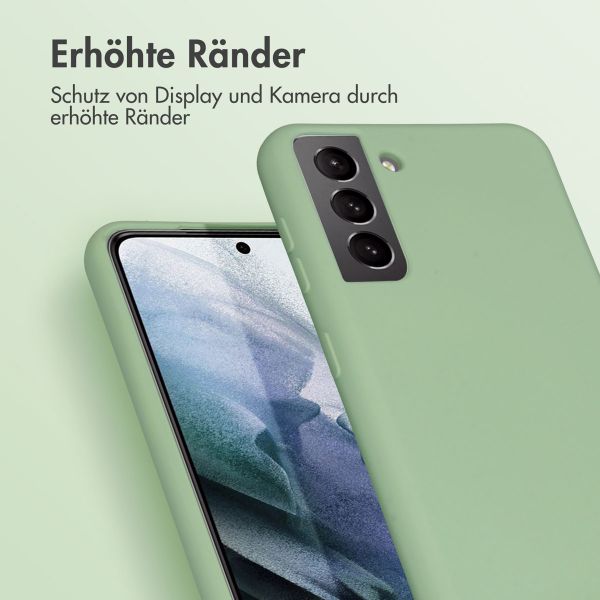 imoshion Color Backcover mit abtrennbarem Band Samsung Galaxy S21 - Grün