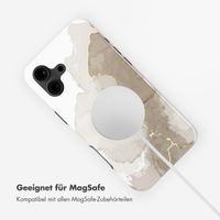 Selencia Vivid Rückabdeckung mit MagSafe Apple iPhone 16 - Marble Light Brown