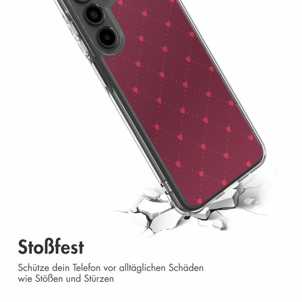 imoshion Design Hülle Samsung Galaxy A16 - Crush Check Coral Dust