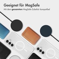 imoshion Sparkle Back Cover mit MagSafe für das Samsung Galaxy S24 - Glitzer Transparent
