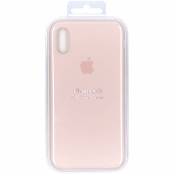 Apple Silikon-Case Rosa für das iPhone Xs / X