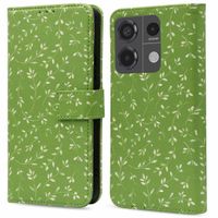 imoshion Design Klapphülle Xiaomi Redmi Note 13 Pro (5G) / Poco X6 - Green Flowers
