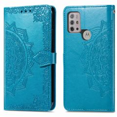 imoshion Mandala Klapphülle Motorola Moto G30 / G20 / G10 (Power) - Türkis