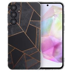 imoshion Design Hülle Samsung Galaxy A35 - Black Graphic