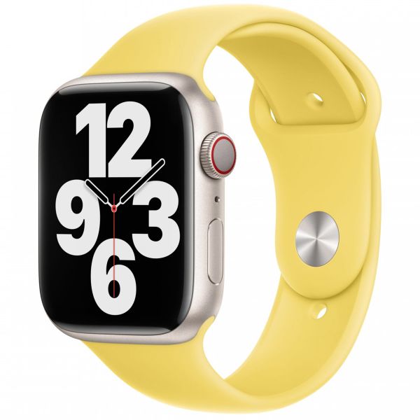 Apple Sport Band für die Apple Watch Series 1-10 / SE / Ultra (2) - 42/44/45/46/49 mm - Lemon Zest