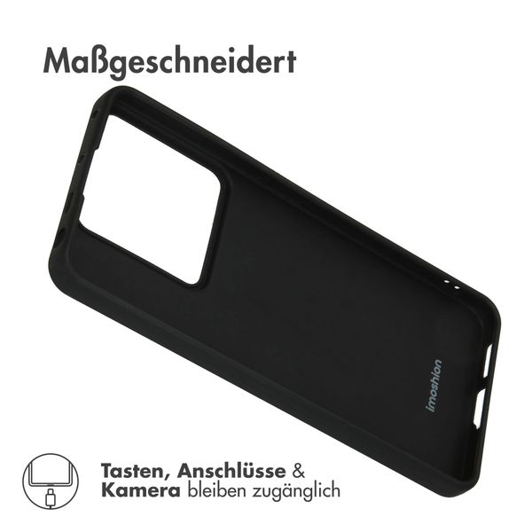 imoshion Color TPU Hülle für das Xiaomi Redmi Note 13 Pro (5G) / Poco X6 - Schwarz