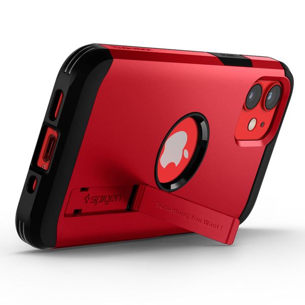 Spigen Tough Armor™ Case für das iPhone 12 Mini - Rot