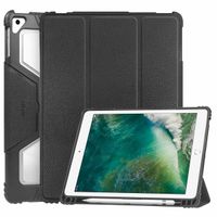 Accezz Rugged Trifold Klapphülle Apple iPad 6 (2018) 9.7 Zoll / iPad 5 (2017) 9.7 Zoll / Air 2 (2014)/Air 1 (2013) - Schwarz