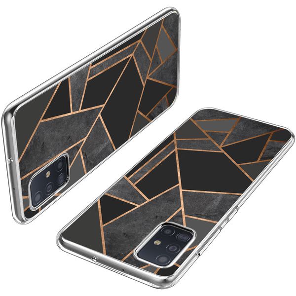 imoshion Design Hülle für das Samsung Galaxy A51 - Black Graphic