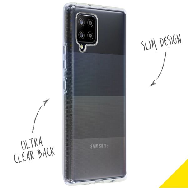 Accezz Clear TPU Backcover Samsung Galaxy A42 - Transparent