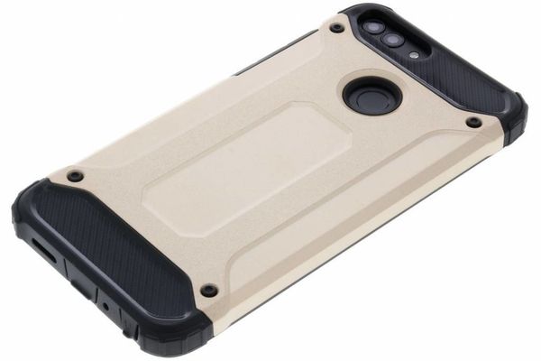 Goldfarbenes Rugged Xtreme Case Huawei P Smart