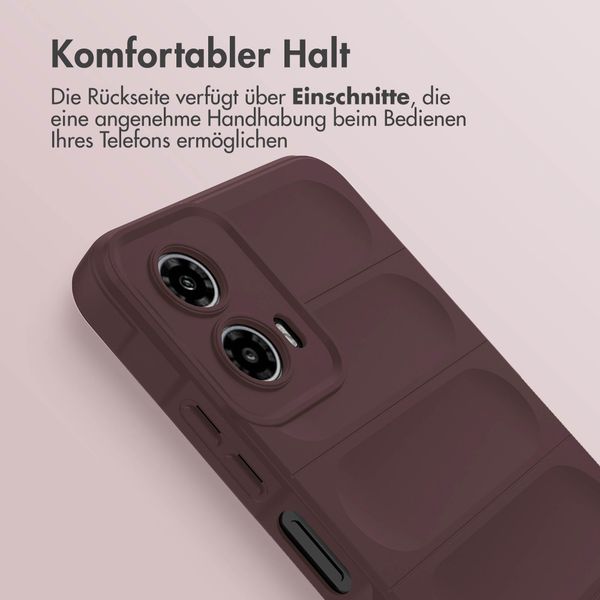 imoshion EasyGrip Backcover Motorola Moto G34 - Aubergine