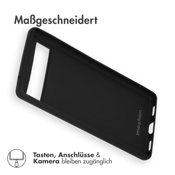 imoshion Color TPU Hülle für das Google Pixel 6a - Schwarz