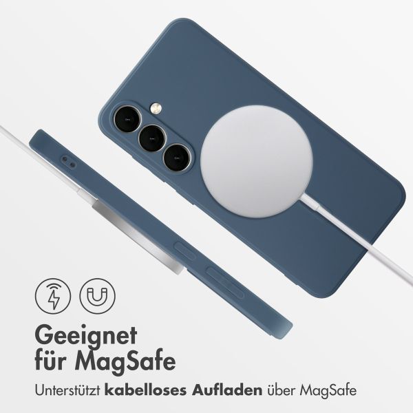 imoshion Color Back Cover mit MagSafe Samsung Galaxy S24 FE - Dunkelblau
