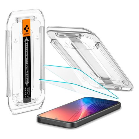 Spigen GLAStR Fit Displayschutzfolie 2er-Pack + Applicator Google Pixel 9a
