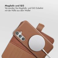 Selencia Olyn Abnehmbare Bookcase mit MagSafe Samsung Galaxy A35 / A55 - Braun