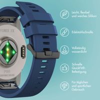 imoshion QuickFit® Silikonarmband -   Garmin 26 mm Anschluss - Dunkelblau