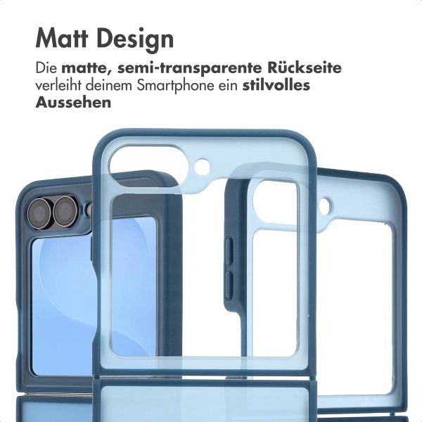 imoshion Color Guard Back Cover mit MagSafe Samsung Galaxy Z Flip 7 FE - Dunkelblau