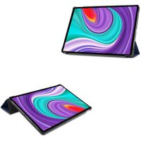 imoshion Trifold Klapphülle für das Lenovo Tab P11 Pro - Dunkelblau