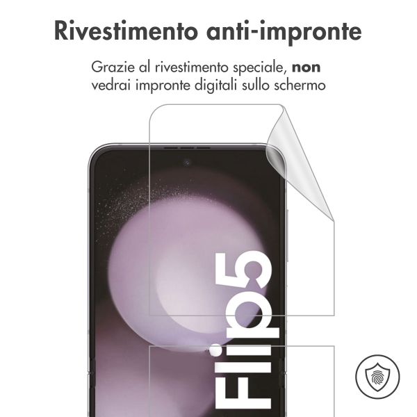 imoshion Displayschutz Folie 3-Pack Samsung Galaxy Z Flip 5 / 6 / 7 FE