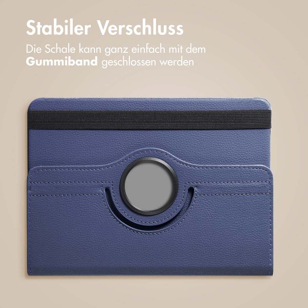 imoshion 360° drehbare Klapphülle Samsung Galaxy Tab S10 Ultra / Tab S9 Ultra - Dunkelblau