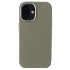 Accezz Mesh Backcover mit MagSafe Apple iPhone 16 - Dunkelgrau
