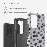 Selencia Vivid Tough Back Cover für das Samsung Galaxy A53 - Trendy Leopard