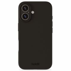 Holdit Silicone Case für das iPhone 16 - Black