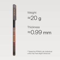 Pitaka Ultra Slim Case Apple iPhone 17 Pro - Sunset