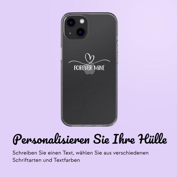 Hülle mit eigenem Foto und/oder Text Apple iPhone 13 - Sierlijk hartje