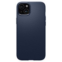 Spigen Liquid Air™ Case für das iPhone 15 Plus - Navy Blue