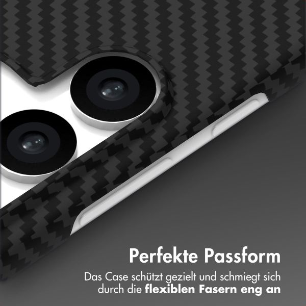 Accezz MagSafe Kevlar Hülle Samsung Galaxy S24 Ultra - Schwarz