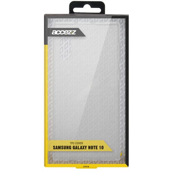 Accezz Clear TPU Backcover Samsung Galaxy Note 10 - Transparent