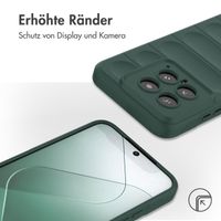 imoshion EasyGrip Back Cover für das Xiaomi 14 - Dunkelgrün