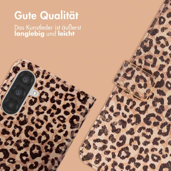 imoshion Design Klapphülle Samsung Galaxy A36 - Leopard Mood