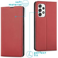 imoshion Slim Folio Klapphülle für das Samsung Galaxy A53 - Rot