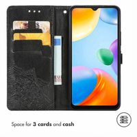 imoshion Mandala Klapphülle Xiaomi Redmi 10C - Schwarz