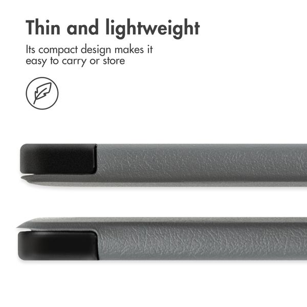 imoshion Trifold Klapphülle Samsung Galaxy Tab A11 Plus - Grau