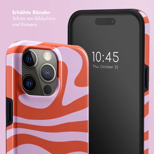 Selencia Vivid Back Cover Apple iPhone 15 Pro Max - Dream Swirl Pink