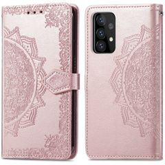 imoshion Mandala Klapphülle Samsung Galaxy A52(s) (5G/4G) - Rosé gold