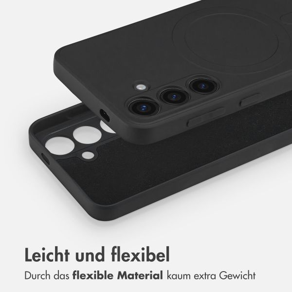 imoshion Color Back Cover mit MagSafe Samsung Galaxy S24 - Schwarz