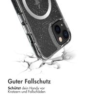 imoshion Klare Glitter-Rückschale mit MagSafe iPhone 13 - Silber