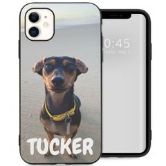 Gestalte deine eigene Apple iPhone 11 Gel Hülle - Schwarz