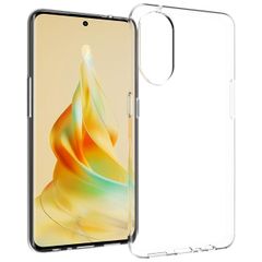 Accezz Clear TPU Backcover Oppo Reno 8 T (4G) - Transparent