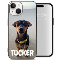 Gestalte deine eigene Apple iPhone 15 Gel Hülle - Schwarz