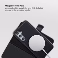 Selencia Olyn Abnehmbare Bookcase mit MagSafe Samsung Galaxy A35 / A55 - Schwarz