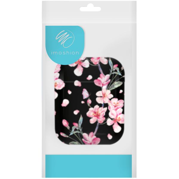 imoshion Design Hardcover Case AirPods 1 / 2 - Blossom Watercolor Black