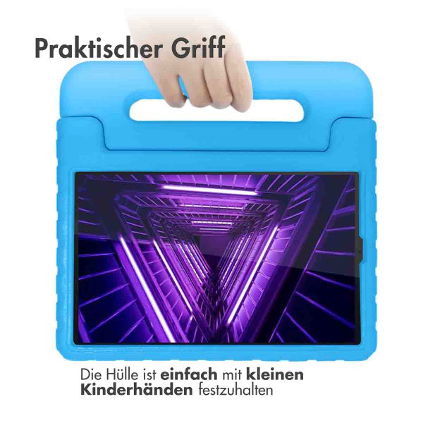 imoshion Schutzhülle mit Handgriff kindersicher Lenovo Tab M10 HD (2nd gen) - Blau