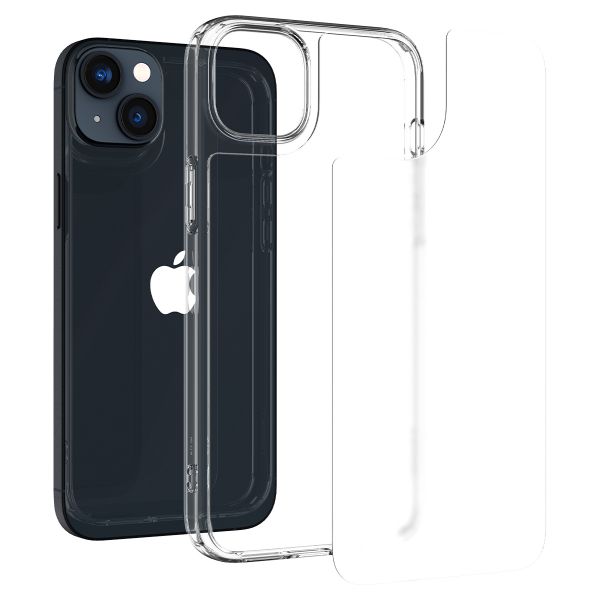 Spigen Quartz Hybrid Matte Clear Back Cover für das Apple iPhone 14 Plus - Transparent